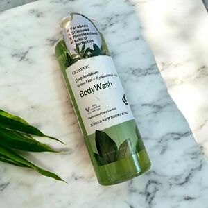 New Korean Glamfox Deep Moisture Green Tea Body Wash 750ml K-Beauty Vegan